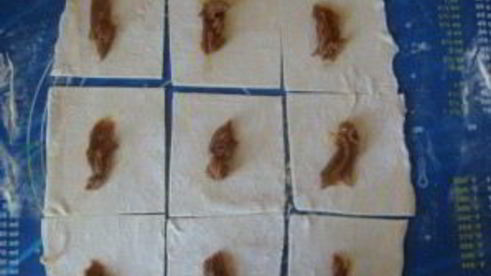 слойки со сгущенкой