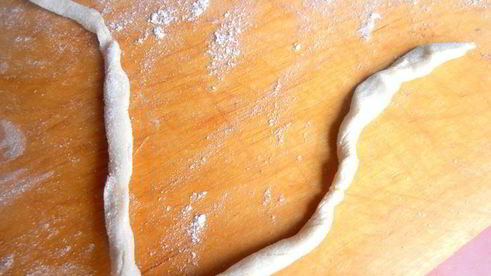 слойки яблочко