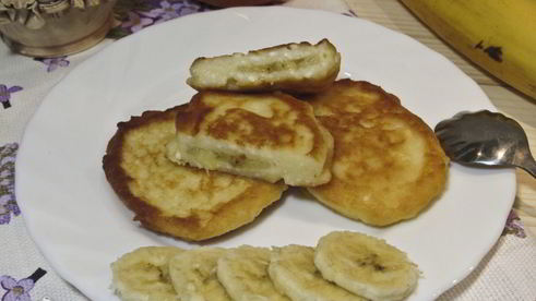 банановые сырники