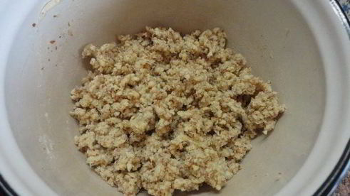 миндальный творожник