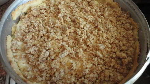 миндальный творожник