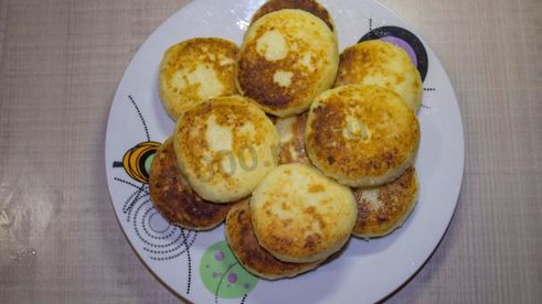 сырники классические из творога на сковороде
