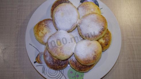 сырники классические из творога на сковороде