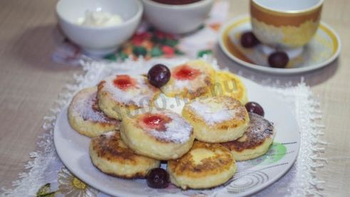 сырники классические из творога на сковороде