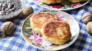 Сырники с бананом и манкой