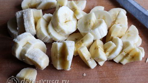 сырники с бананом и манкой