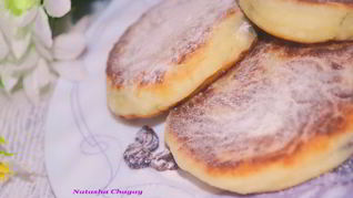 Сырники с изюмом