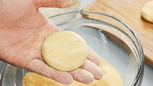 сырники с кукурузной мукой и вареньем