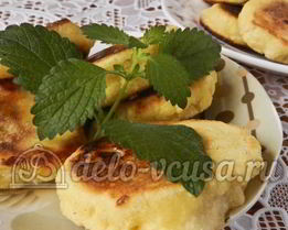 Сырники с кукурузной мукой