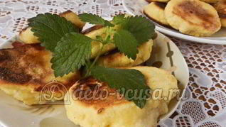 Сырники с кукурузной мукой