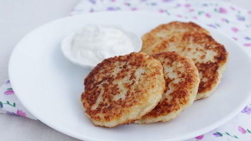 сырники с кускусом