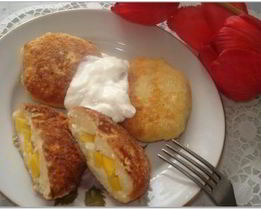Сырники с манго