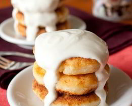 Сырники с вишней