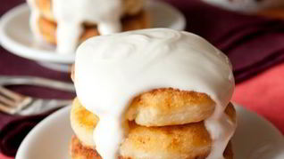 Сырники с вишней