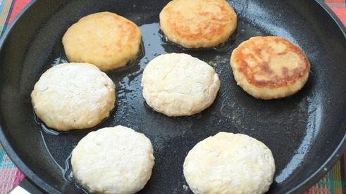 сырники с яблоками