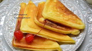 Сырники в сэндвичнице