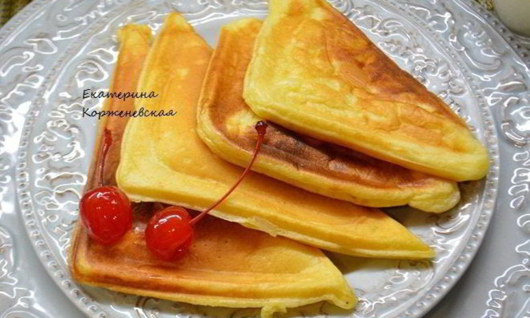 Рецепт сырников в сэндвичнице