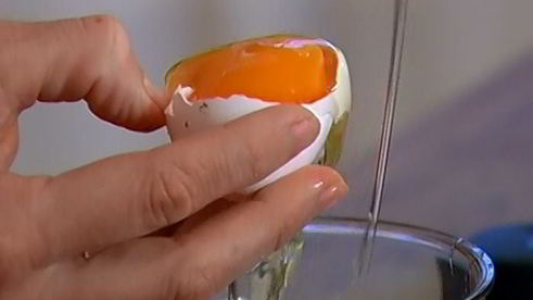 творожник с персиками