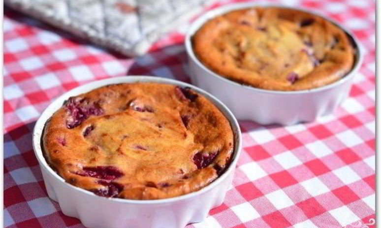 Рецепт творожника с ягодами