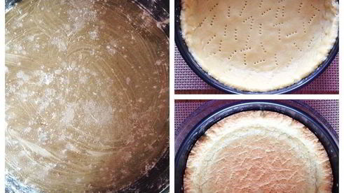 творожник со свежей клубникой и черешней