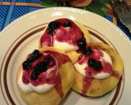 Запеченные воздушные сырники