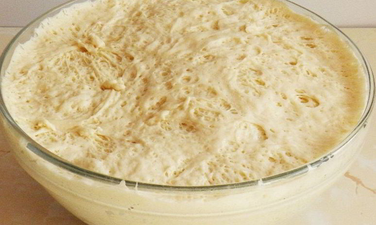 Рецепт дрожжевого теста для пиццы