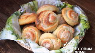 Дрожжевое тесто на кефире для булочек, пирожков