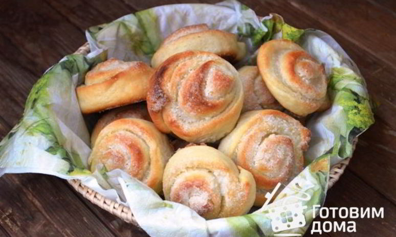Рецепт дрожжевого теста на кефире для булочек, пирожков