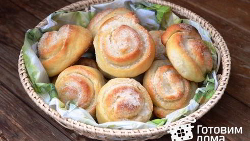 дрожжевое тесто на кефире для булочек, пирожков