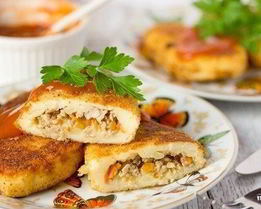 Картофельное тесто для зраз