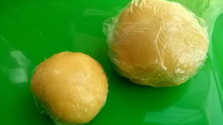 Песочное тесто для пирога с вареньем