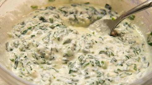 равиоли с рикоттой и шпинатом