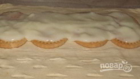 слоеное бездрожжевое тесто с вишней