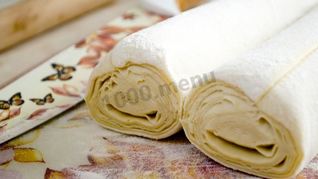 Слоеное тесто для самсы просто и быстро
