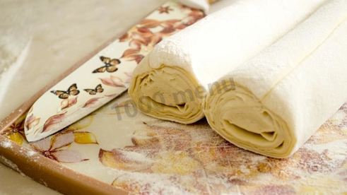 слоеное тесто для самсы просто и быстро