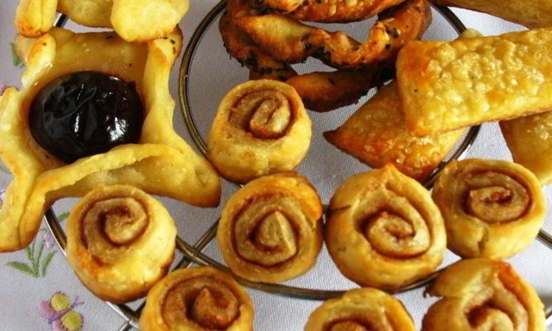 Рецепт слоеного творожного теста