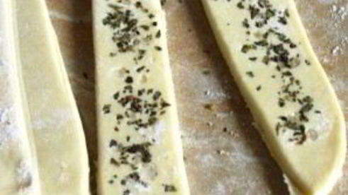 слоеное творожное тесто