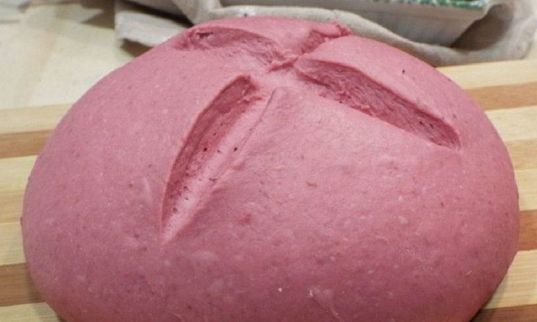 Рецепт свекольного теста для пиццы