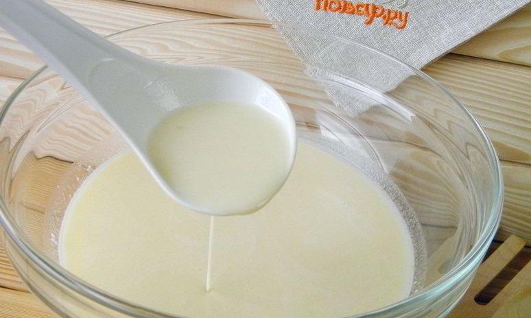 Рецепт теста для блинов на молоке