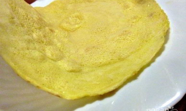 Рецепт теста для блинов на воде