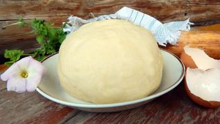 Тесто для булочек на кефире