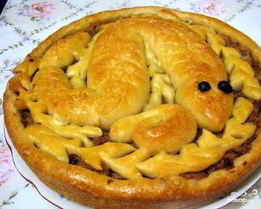 Тесто для пирога с фаршем