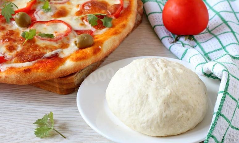 Рецепт теста для пиццы на сухих дрожжах