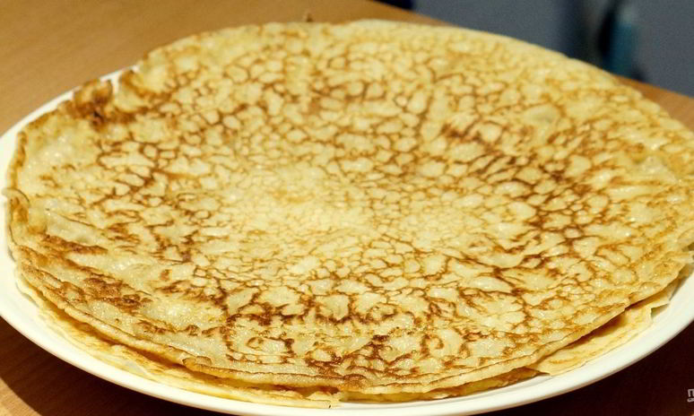 Рецепт теста на блины на молоке