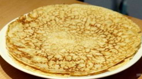 тесто на блины на молоке