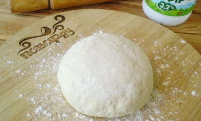 Рецепт теста на кефире без яиц