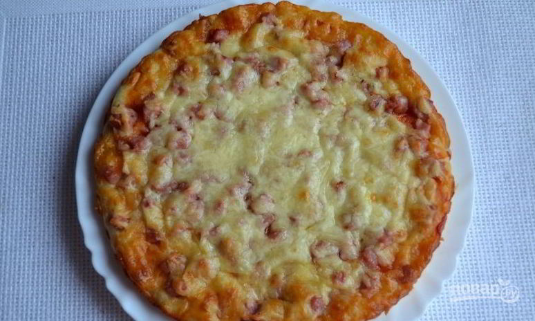 Рецепт теста на кефире для пиццы в духовке