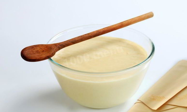 Рецепт теста на сметане и майонезе