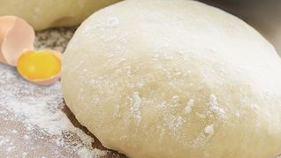 Тесто на воде с сухими дрожжами