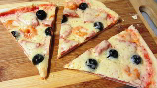 Тонкое хрустящее тесто для пиццы